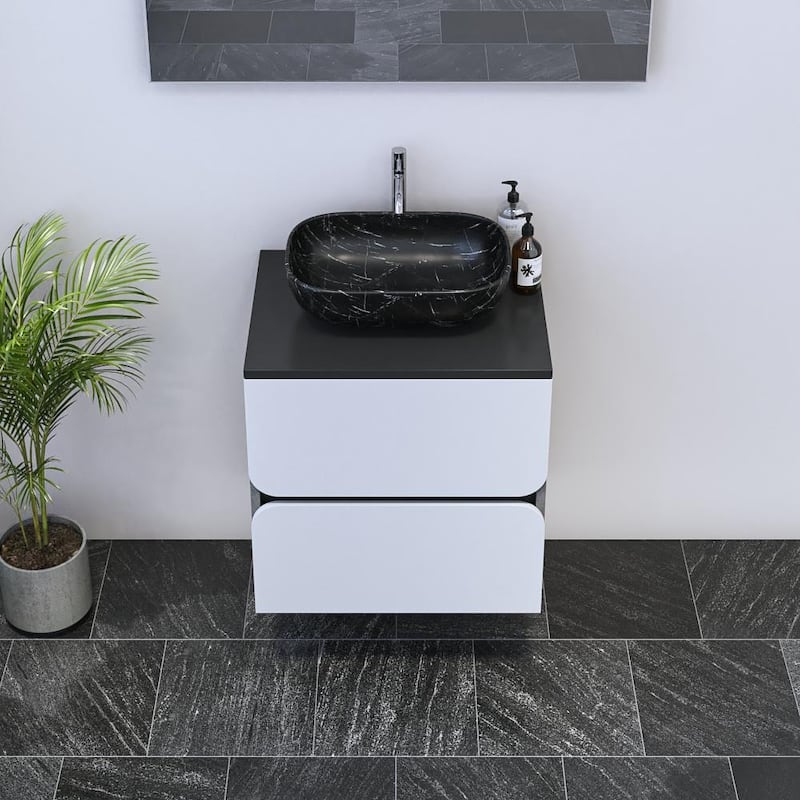 Azurro 2S 60 Floating Bathroom Vanity (24" Width)