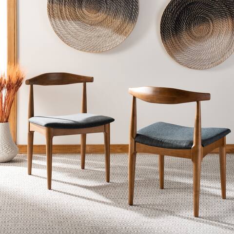 SAFAVIEH Lionel Retro Dining Chair (Set of 2). - 22" W x 21" D x 30" H