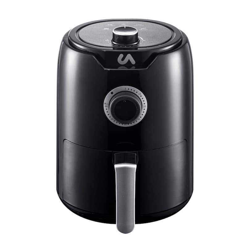 Uber Appliance Air Fryer Mini - 2Qt - Black - Black