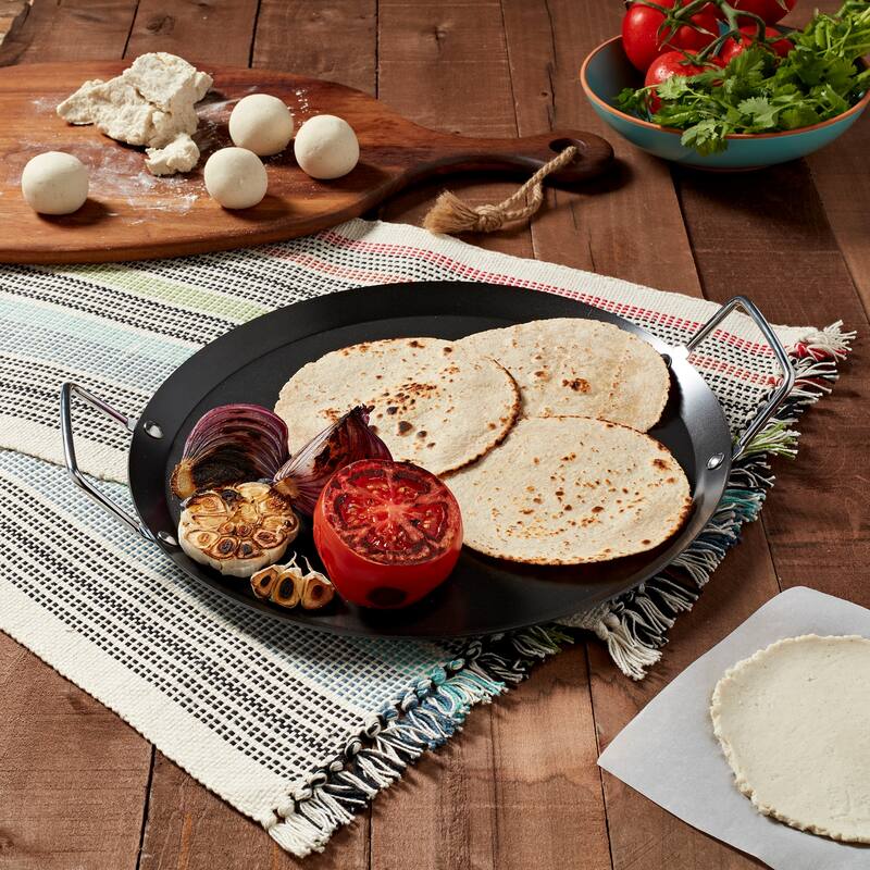 Infuse 13-inch Round Carbon Steel Comal