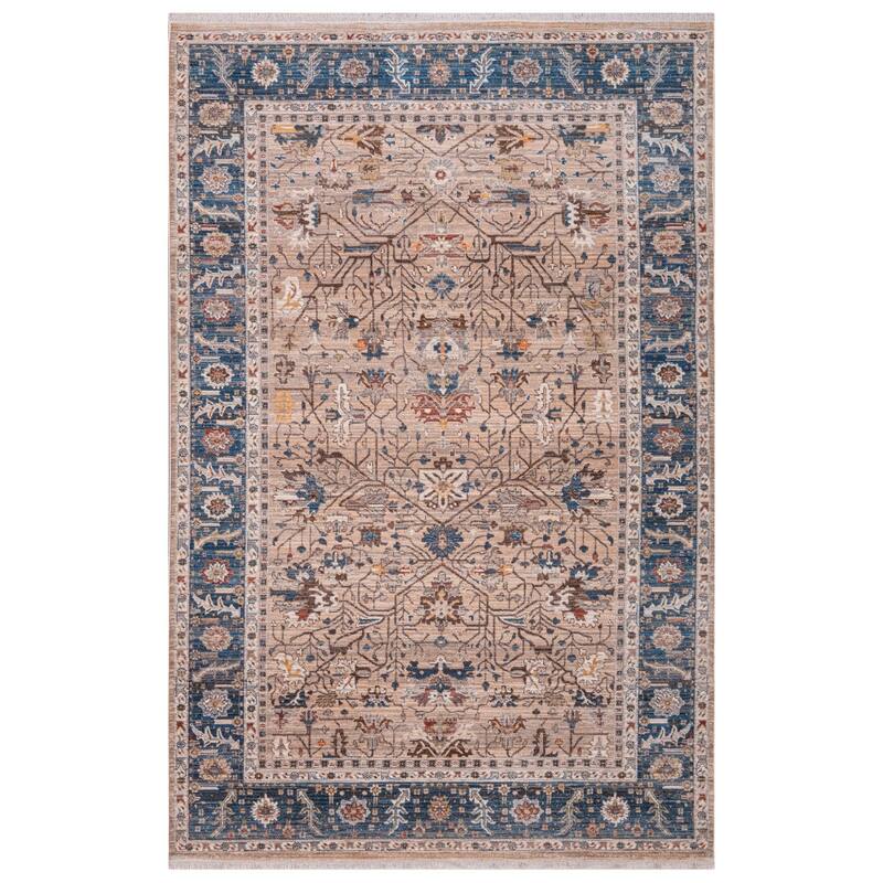 HomeRoots Oriental Traditional Rectangle Area Rug - 36.00 in. x 24.00 in. x 0.24 in.