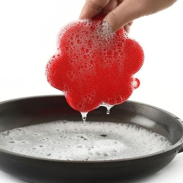 Norpro Silicone Dish Scrubbing Sponge / Vegetable Scrubber Brush - On Sale  - Bed Bath & Beyond - 35130393