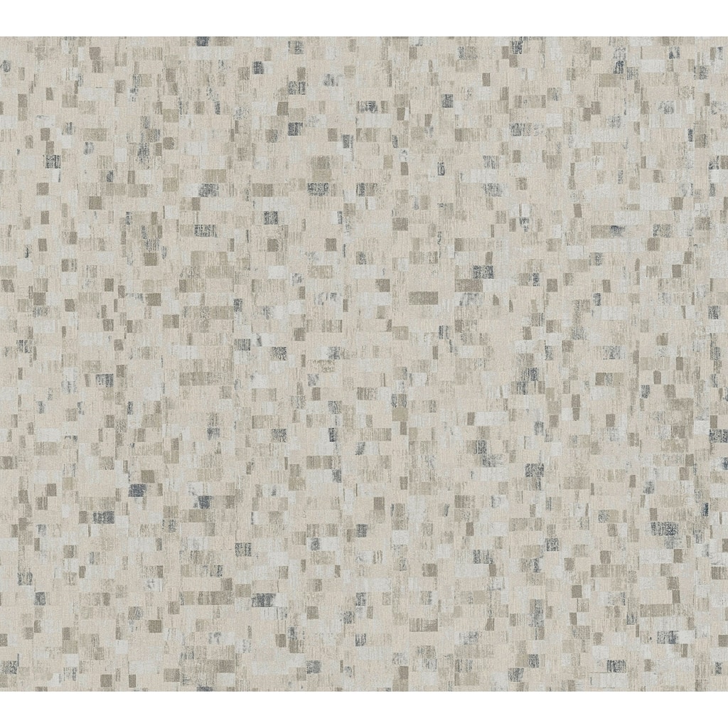 Advantage Albers Grey Squares Wallpaper