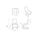 preview thumbnail 4 of 2, Somette Sophie Two-Tone Bucket-Style Brewer Chair (Set of 2)