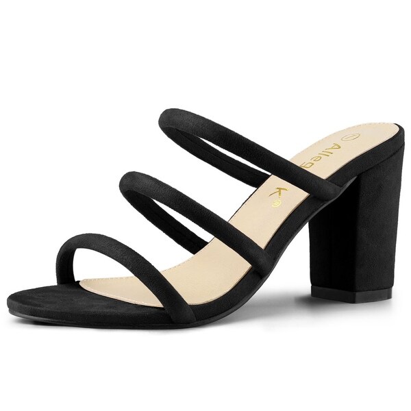block heel sandals size 2