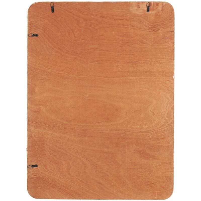 Handmade Brown Rattan Handmade Woven Wall Mirror