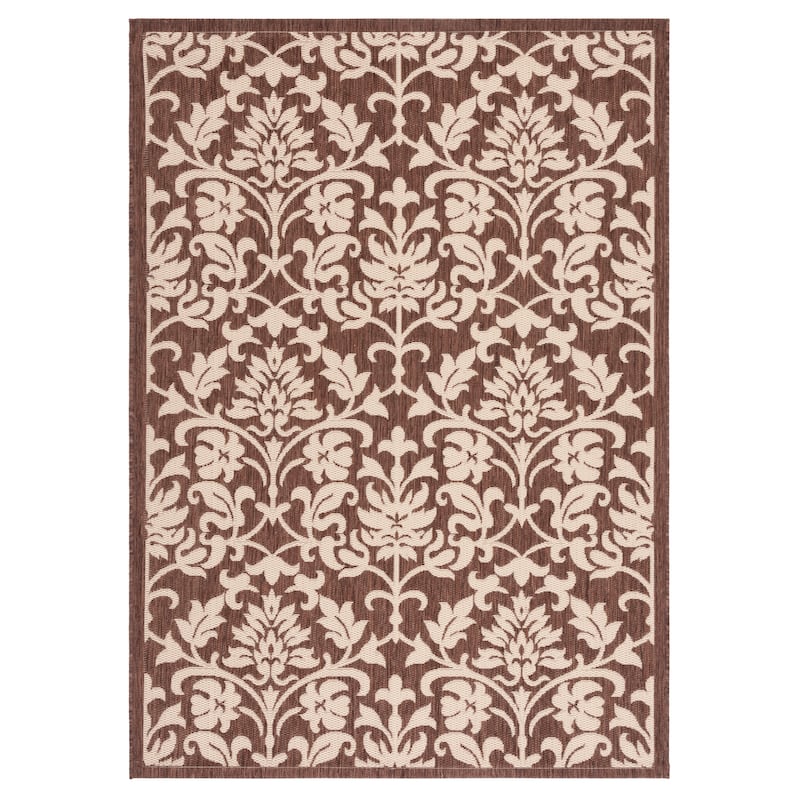 SAFAVIEH Courtyard Heleena Indoor/ Outdoor Waterproof Patio Backyard Rug