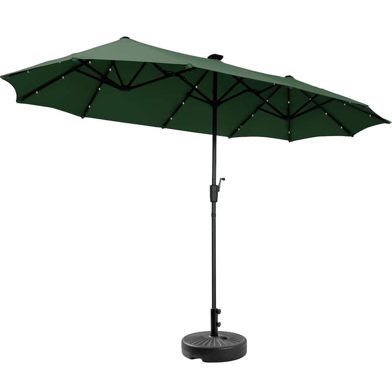 Autlaycil 13 ft Patio Umbrella with Crank For Outdoor Umbrella Base Included