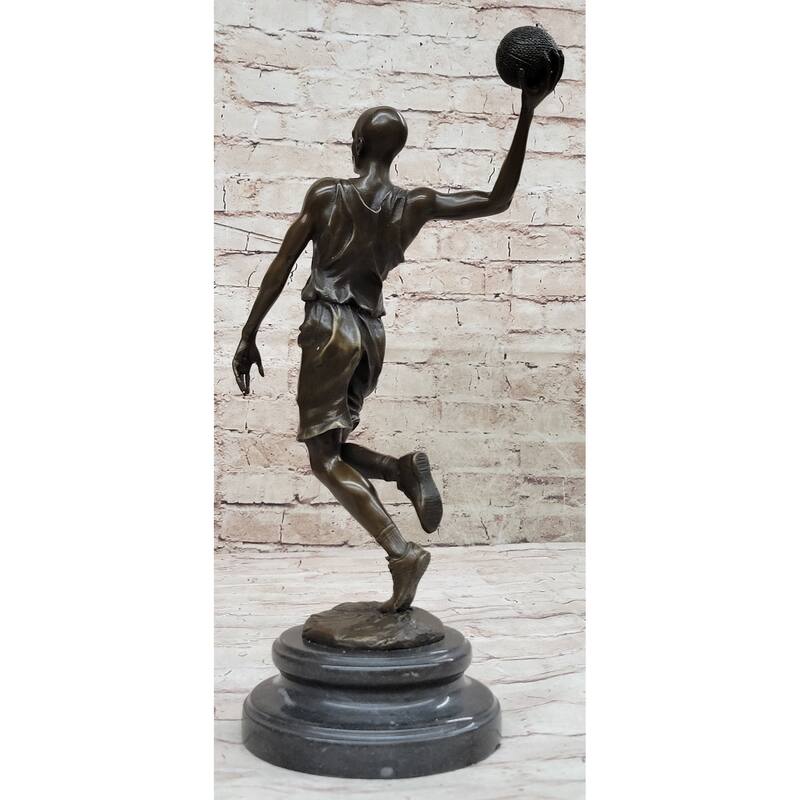 Signed Original Miguel Lopez Milo Michael Jordan Tribute Bronze Sculpture Gift