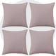 preview thumbnail 12 of 89, Deconovo Faux Linen Throw Pillow Covers 4 PCS(Cover Only)