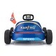 preview thumbnail 22 of 42, 12V Kids Electric Go Kart with Remote Control, Cushioned Seat, LED Lights, MP3 Music, and Bluetooth, for Ages 3-8