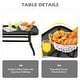 preview thumbnail 19 of 38, Costway 2PCS Patio Loveseat Bench Table Furniture Set Cushioned Chair