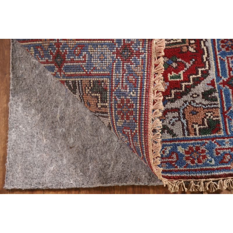 Red Traditional Heriz Serapi Foyer Area Rug Hand-knotted Wool Carpet - 2'0"x 3'0"
