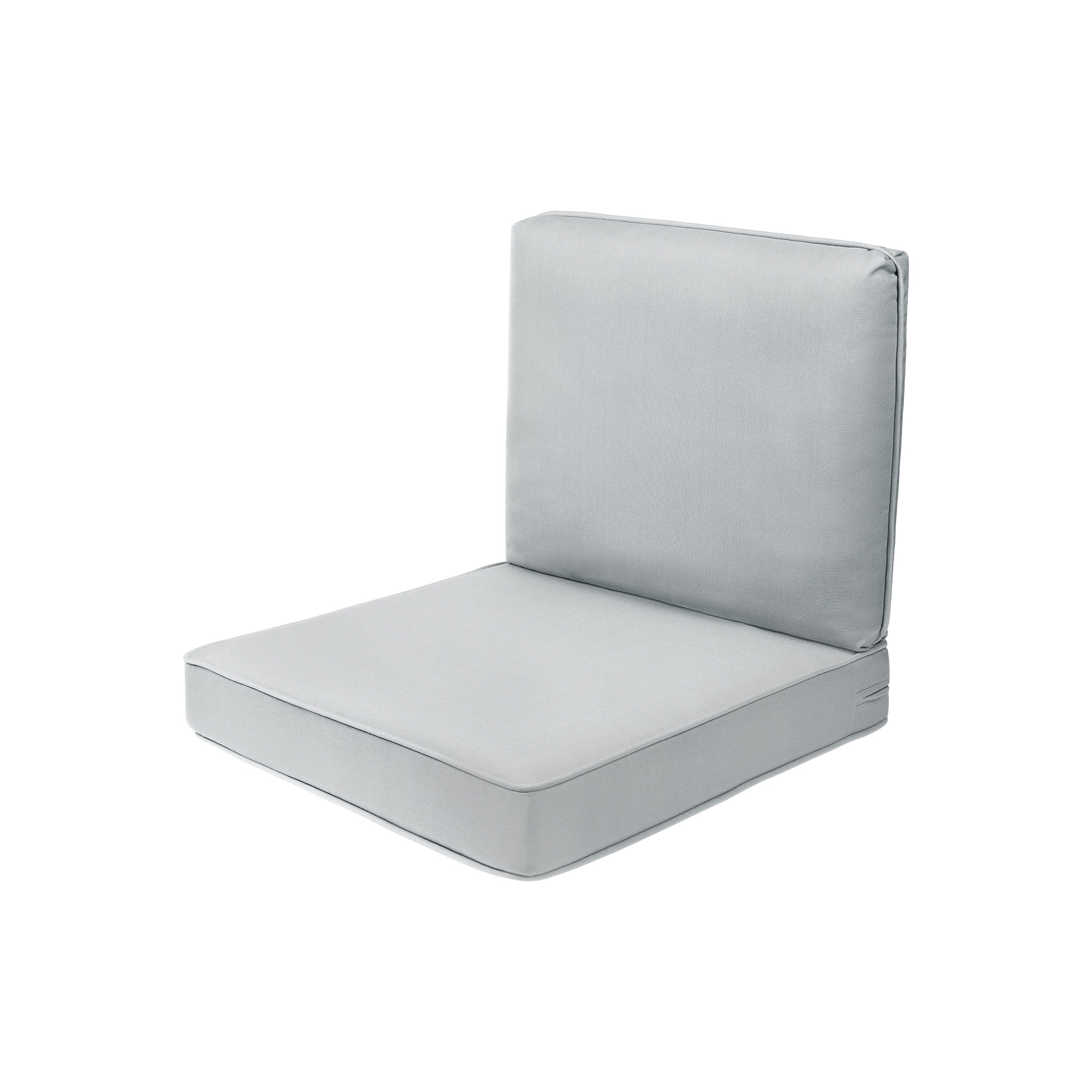 BLISSWALK Outdoor Deep Seat Cushion Set 24x24&22x24, Lounge Chair Loveseats Cushions for Patio Furniture Beige