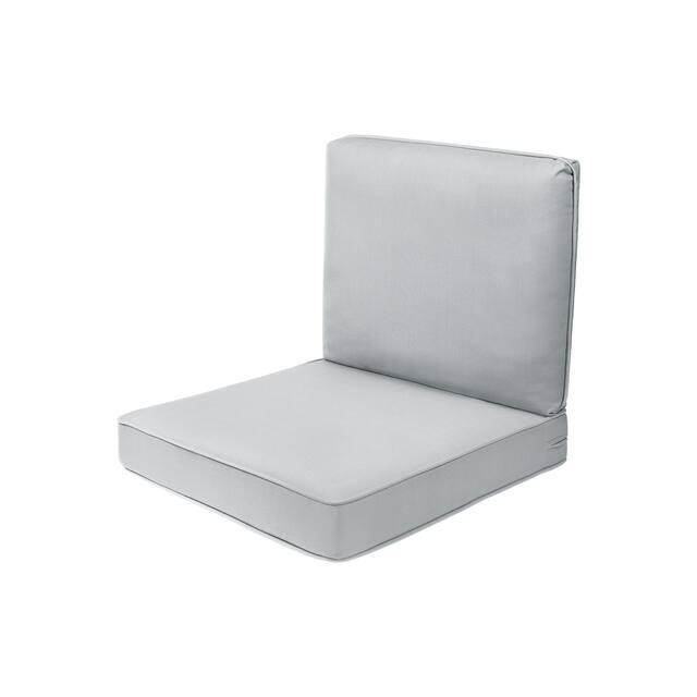 Haven Way Universal Outdoor Deep Seat Lounge Chair Cushion Set