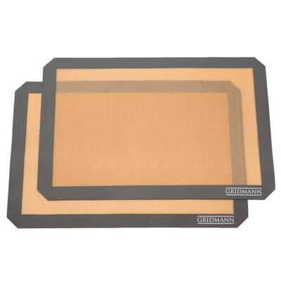 Set of 2 Silicone Baking Mats