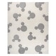 preview thumbnail 11 of 12, Licensed Disney Mickey Mouse Bravo Encore Pop Art Modern Geometric Polypropylene Indoor Area Rug 7'10'" x 10' - Grey - Rectangle
