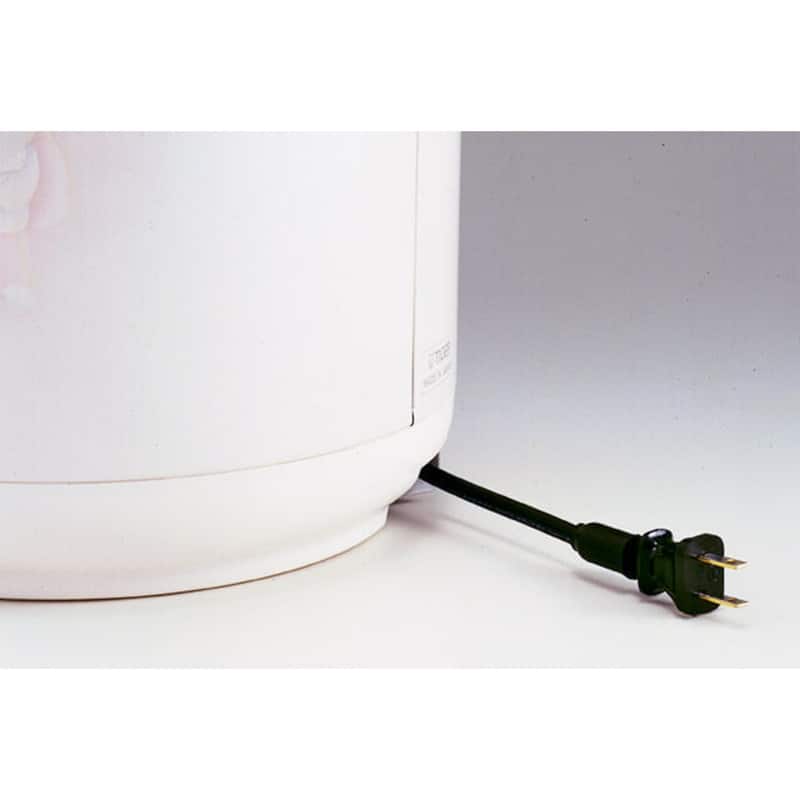 Tiger JNP-0550-FL 3-Cup Rice Cooker and Warmer, Floral White