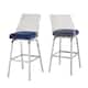 Option Navy Blue-Chrome Frame