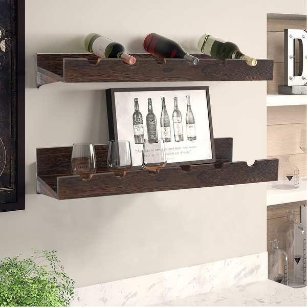 mid century modern wine rack