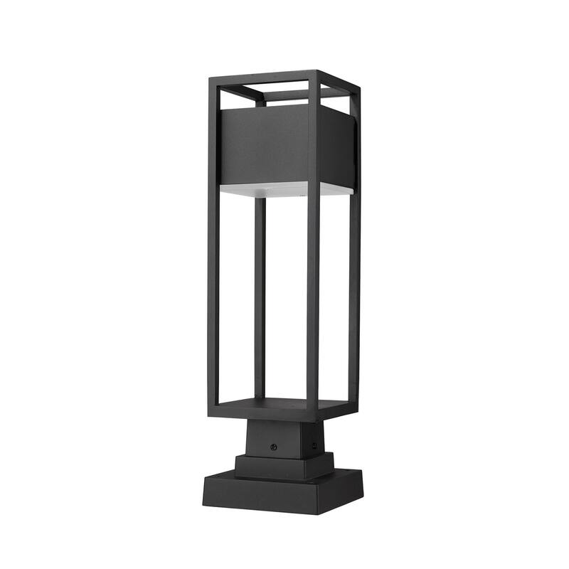 James Allan Morris 22" Tall LED Outdoor Pier Mount Post Light