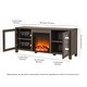 preview thumbnail 45 of 56, Quincy TV Stand with Fireplace Insert