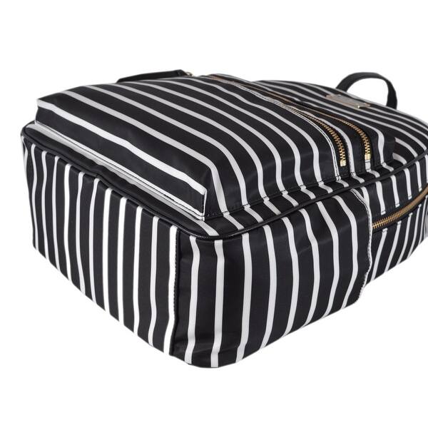Shop Kate Spade Black Wilson Road Bradley Large French Stripe