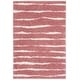 preview thumbnail 21 of 70, SAFAVIEH Venus Shag Moeidur 1.75-inch Thick Rug 5'3" x 7'6" - Pink/Ivory - Rectangle