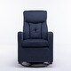 preview thumbnail 35 of 33, Fabric Swivel Gilder Chair With Pocket