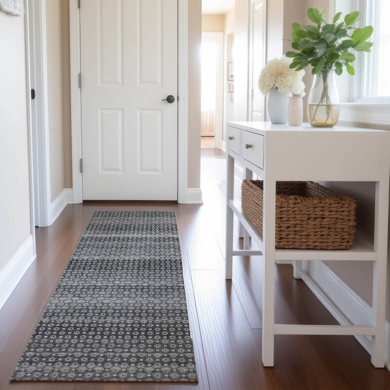 Premium Washable Super Soft Moroccan Ombre Mayfield Rug - Gray - 2'3" x 7'6"
