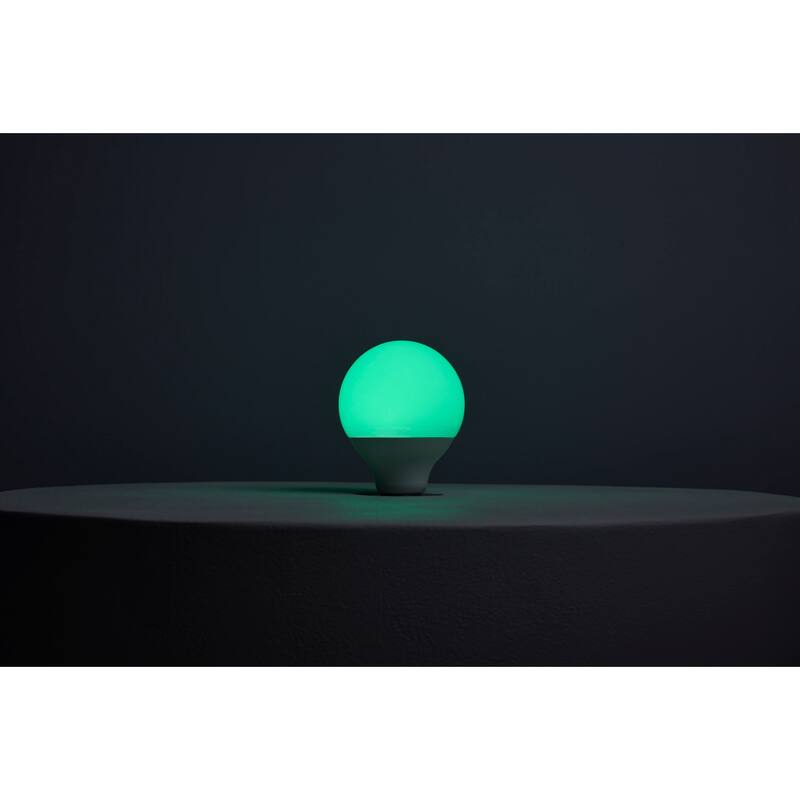 Starfish 10 Watt LED G25 2700K-5000K RGBTW Medium Base 120 Volt - White