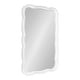 preview thumbnail 21 of 29, Kate and Laurel Hatherleigh Scallop Wood Wall Mirror White - 24x38