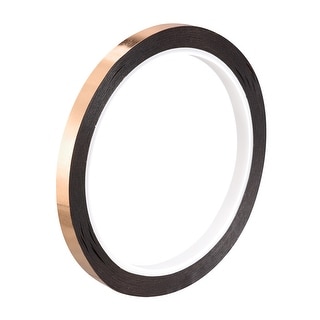 Metalized Polyester Film Tape Adhesive Mirror Decor Tape 50mx35mm,Rose Gold  Tone