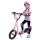 preview thumbnail 5 of 27, Gymax Kids Scooter w/ Adjustable Height Handlebar 12-Inch Inflatable Pink