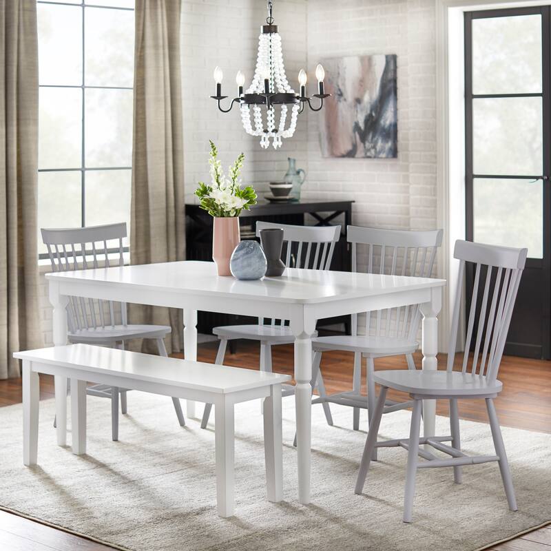 Simple Living Venice Farmhouse Dining Chairs (Set of 2)