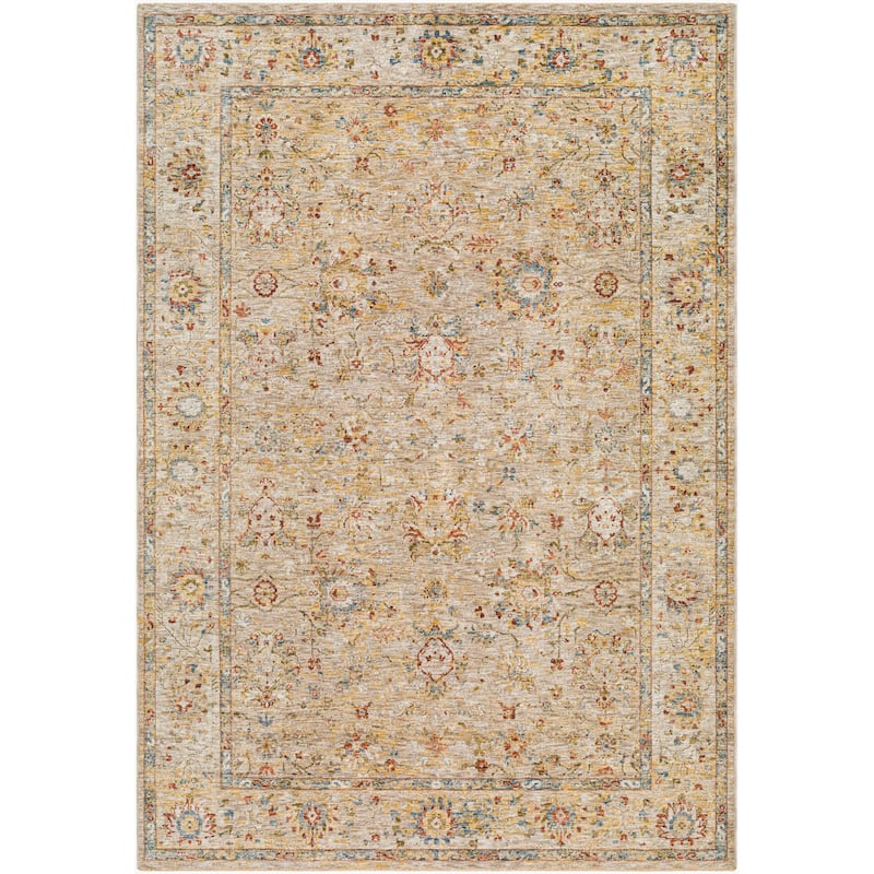 Livabliss Transitional Mona Lisa Medallion Area Rug