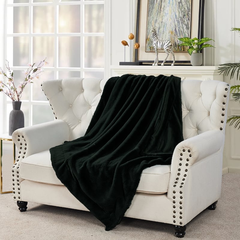 Home Soft Things FoxFauxFur Throw 50"x60"/60"x80"