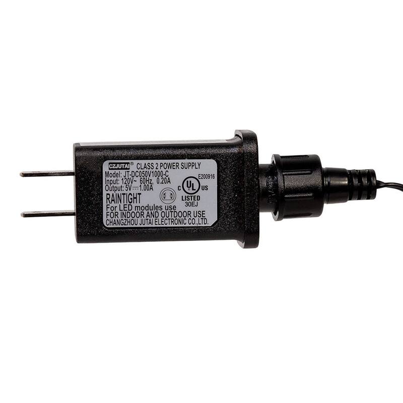 Kurt Adler 12.2-Inch Pre-lit White Glitter Iridescent Star Tree Topper