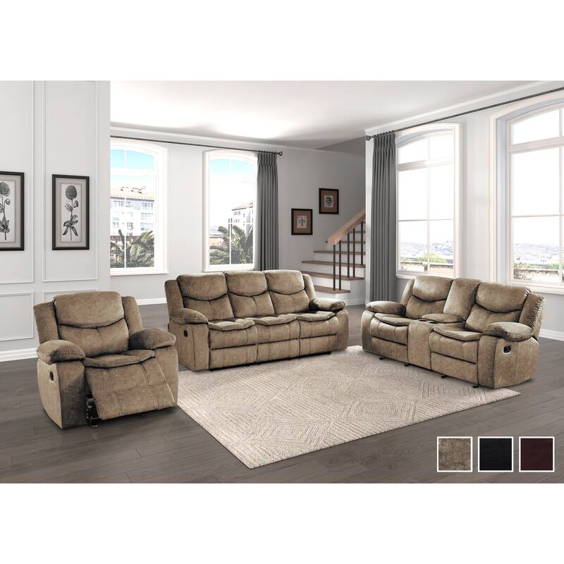 Ember 3-Piece Living Room Reclining Set