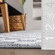preview thumbnail 5 of 10, Nuloom Ashanti SpinClean Vintage Checkers Machine Washable Area Rug