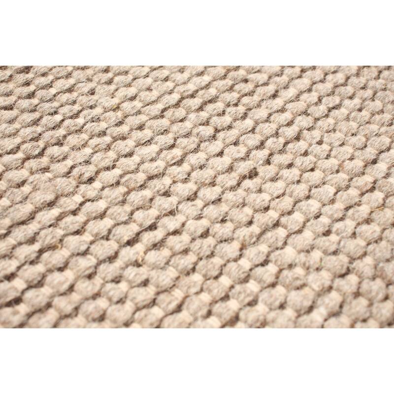 ECARPETGALLERY Hand Loomed Bungalow Wool Dhurrie