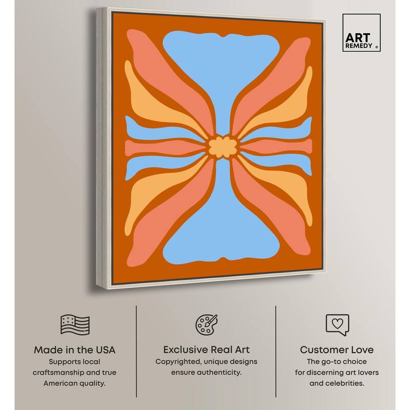 Conception de Fleurs Canvas by Art Remedy