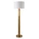 preview thumbnail 4 of 6, Uttermost Knox Travertine Floor Lamp - 66'' H X 20'' W X 20'' D
