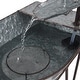 preview thumbnail 13 of 12, Alpine Corporation 36" Tall Rustic Wheelbarrow and Watering Can Fountain Yard Decoration
