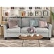 Fabric Living Room Sofa Set with Chair and 3-Seat Sofa - On Sale - Bed ...