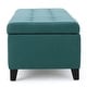 preview thumbnail 39 of 100, Mission Tufted Fabric Storage Ottoman Bench by Christopher Knight Home - 50.50"L x 18.75"W x 16.00"H