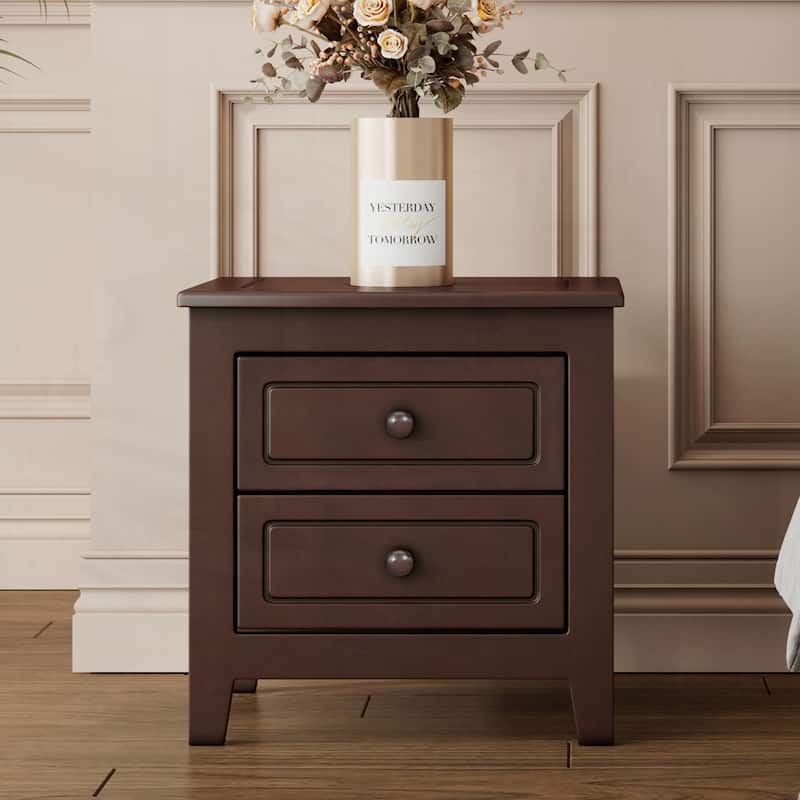 Mid Century Retro Bedside Table with Classic Design