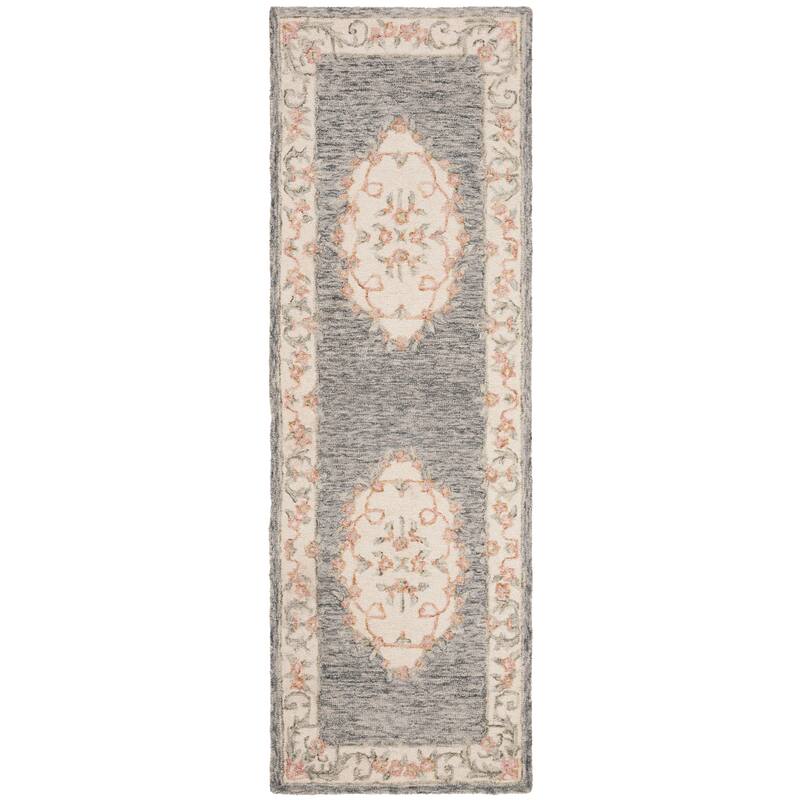 SAFAVIEH Handmade Micro-Loop Avery Wool Rug