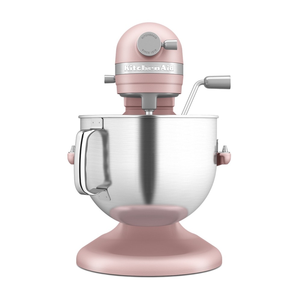 Premium AI Image  A blue kitchenaid mixer with a pink stand mixer