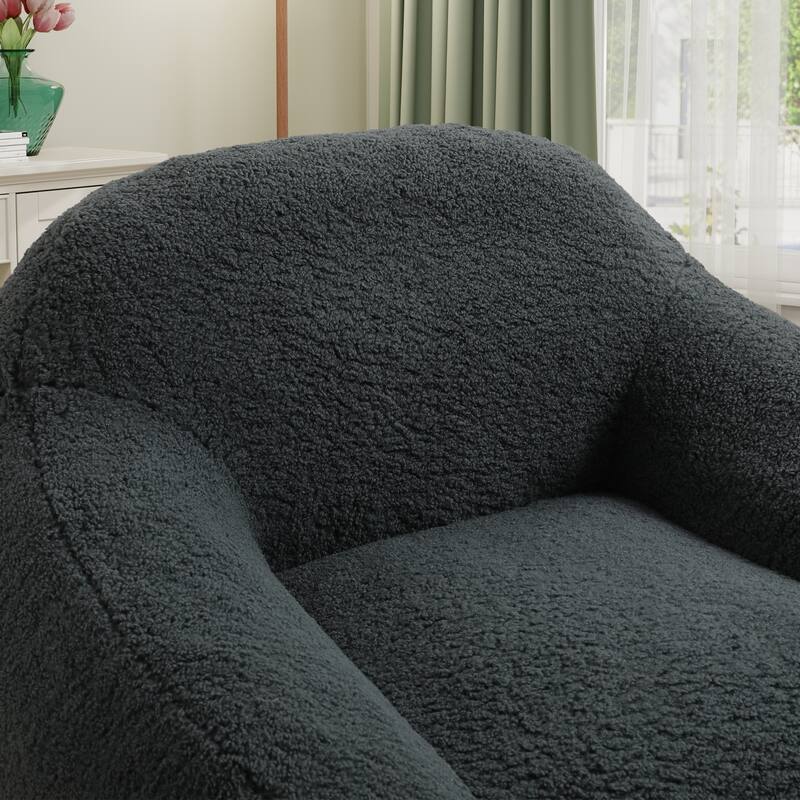Teddy Bean Bag Chairs,Lazy Sofa Bean Bag Chairs with Armrest